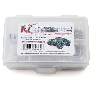 RC Screwz Stainless Steel Screw Kit for Traxxas® Slash® 4x4 BL-2s 1/10 RCZTRA142