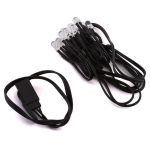 LED light wire set for RC cars, compatible with Hobbywing ESC, LED system for remote control vehicles, durable wiring for RC car lighting kits.