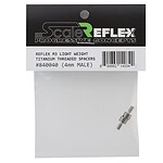 Scale Reflex Titanium Male/Female Threaded Stand off Spacer (2) 4 mm SRF840040