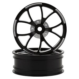 SSD RC Y Spoke Drag Front 2.2 Wheels Black SSD00512