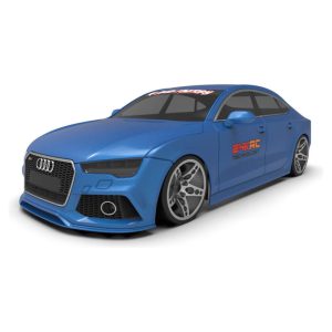 24K RC Technology 1/10 2013 Audi RS7 Sportback Drift Body (Clear) (257mm Wheelbase)