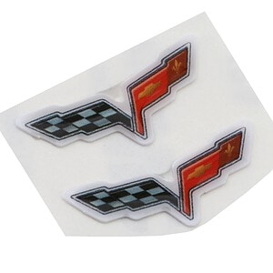 24K RC Technology 1/10 Corvette Emblems (2)