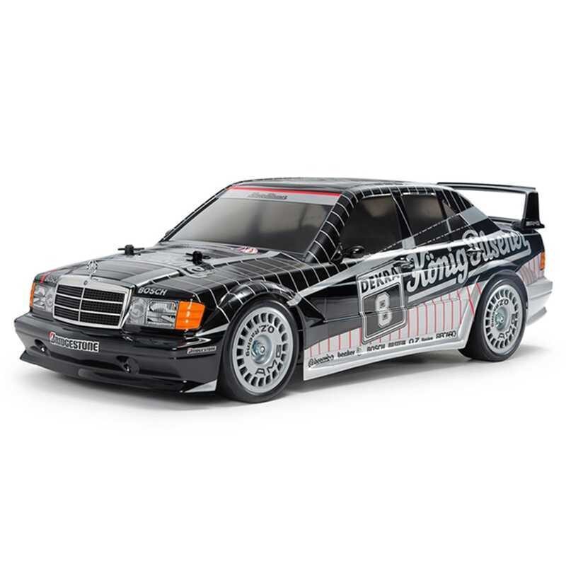 1/10 Tamiya TT-02 91 Mercedes-Benz 190 E 2.5-16 EVO II 4WD Electric Touring Car Kit