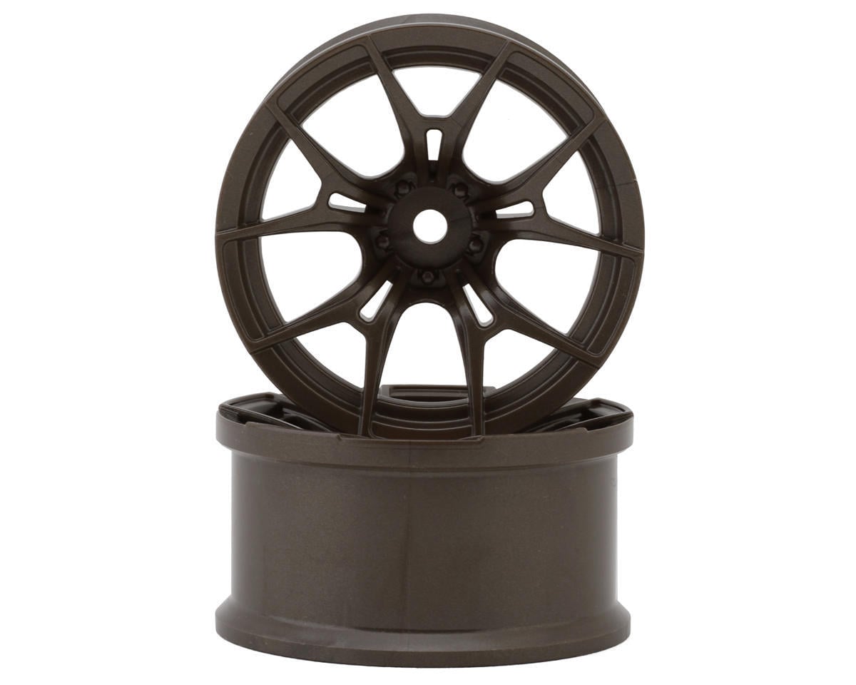 Topline FX Sport Multi-Spoke Drift Wheels (Matte Bronze) (2) (8mm Offset) TLTDW-0614BR