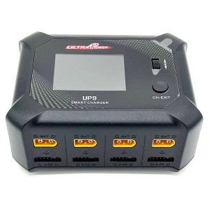 Ultra Power Technology UP9 AC 100W / DC 200W Four Port Multi-Chemistry AC/DC Smart Charger UPTUP9