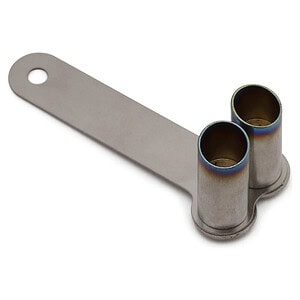 Usukani 19mm Stainless Steel 1/10 Scale Exhaust Pipe (3mm LED/Planar) USU-US88518B