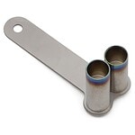 Usukani 21mm Stainless Steel 1/10 Scale Exhaust Pipe (3mm LED/Planar)