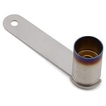 Usukani 18mm Stainless Steel 1/10 Scale Exhaust Pipe (5mm LED/Planar) USU-US88526B