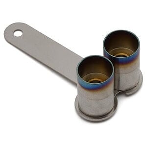Usukani 18mm Stainless Steel 1/10 Scale Exhaust Pipe 5mm LED/Planar USU-US88528B