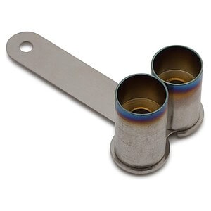 Usukani 21mm Stainless Steel 1/10 Scale Exhaust Pipe (5mm LED/Planar)