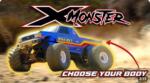 1/6 Traxxas X-Maxx X-Monster 8S 4WD Brushless RTR Monster Truck Chassis (Without Body) - videoxmaxx 1/6 Traxxas X-Maxx X-Monster 8S 4WD Brushless RTR Monster Truck Chassis (Without Body)