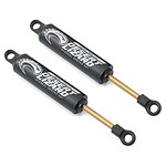 Yeah Racing Aluminum Desert Lizard Two Stage Internal Spring Shocks Black (2) (90mm)