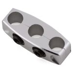 Yeah Racing 12-14AWG Aluminum Wire Organizer Clamp Silver YEA-YA-0487SV