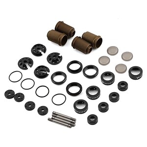 Yokomo Aluminum SLF Big Bore Kashima Coated Drift Shocks Set Black YOKY2-SBBSA